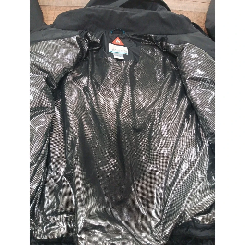 Columbia 3 In 1 Interchange Jacket Men XL Blac 3 In 1 Omni-Heat Tech Waterproof